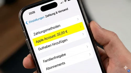 Apple Account Guthaben nutzen: Warum Apple Pay es nicht anzeigt (2026)