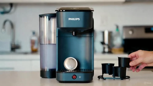Philips Senseo Maestro Kaffeemaschine blinkt schnell wegen klemmendem Schwimmer.