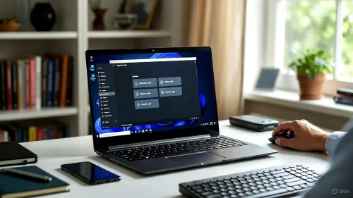 Tuya Smart App über Windows Smartphone-Link am Laptop steuern.