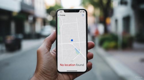 iPhone zeigt Wo ist App Fehler Kein Standort gefunden.