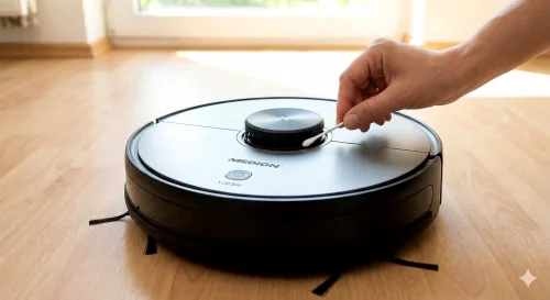 Dein Medion X20 SW meldet einen Fehler am Lasersensor? Erfahre wie du den LDS Sensor reinigst, Blockaden löst und den Motor wieder zum Laufen bringst.