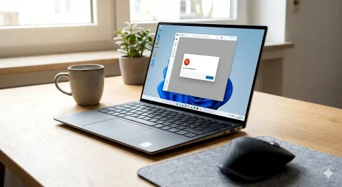 Screenshot der Windows 11 Systemeinstellungen im Bereich Zeit und Sprache zur Synchronisation der Uhrzeit.